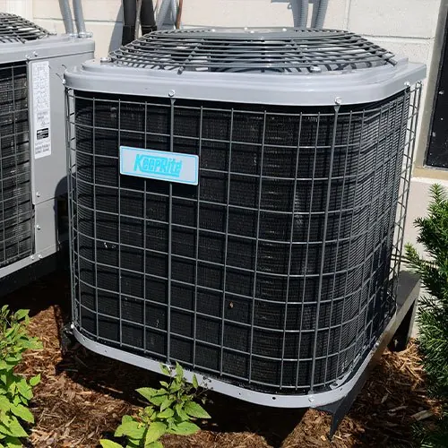 New high-efficiency AC condenser installed at a New Orleans home